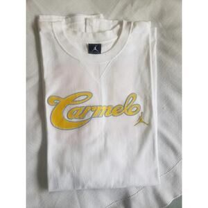 Nwot Vtg Jordan Anthony Carmelo Rookie Aop Mens Xxl T-Shirt Denver Nuggets